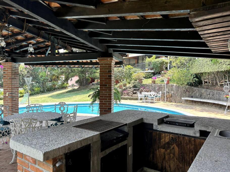 Relajacion En Rancho Cortes Cazahuate Villa Cuernavaca Bagian luar foto
