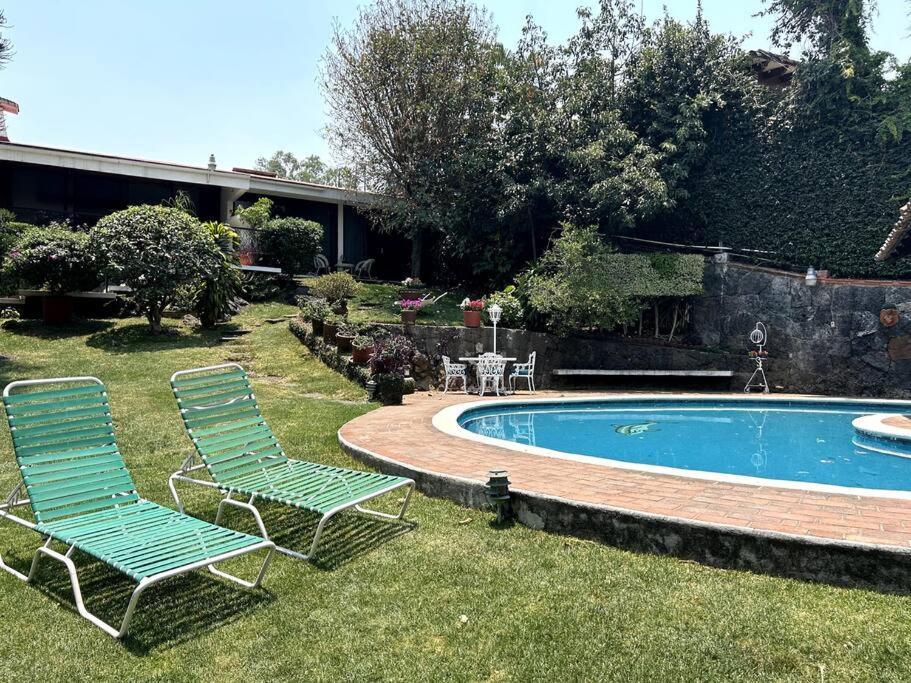 Relajacion En Rancho Cortes Cazahuate Villa Cuernavaca Bagian luar foto