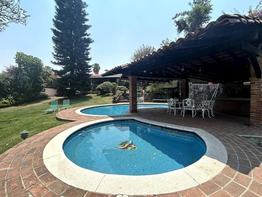 Relajacion En Rancho Cortes Cazahuate Villa Cuernavaca Bagian luar foto