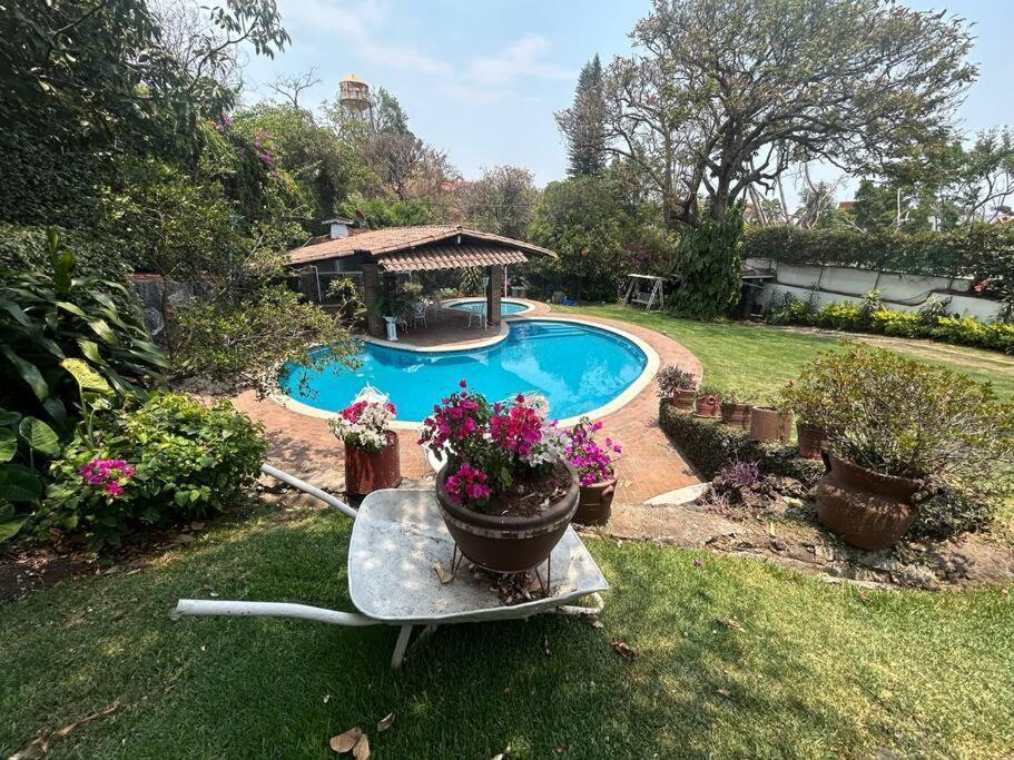Relajacion En Rancho Cortes Cazahuate Villa Cuernavaca Bagian luar foto